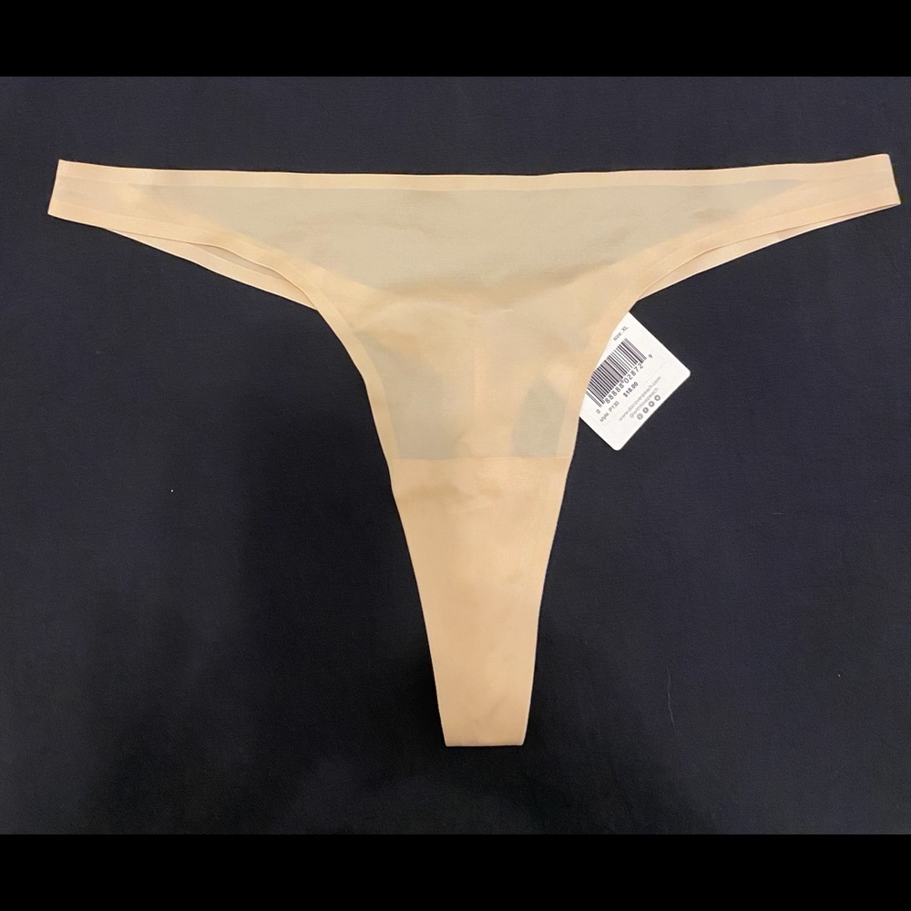 Incognito thong by Peach. XL NWT. Natural no show